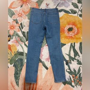 Old Navy lined high waist super skinny jeans size 8